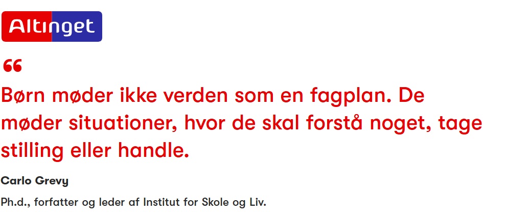 Carlo Grevys kronik i Altinget