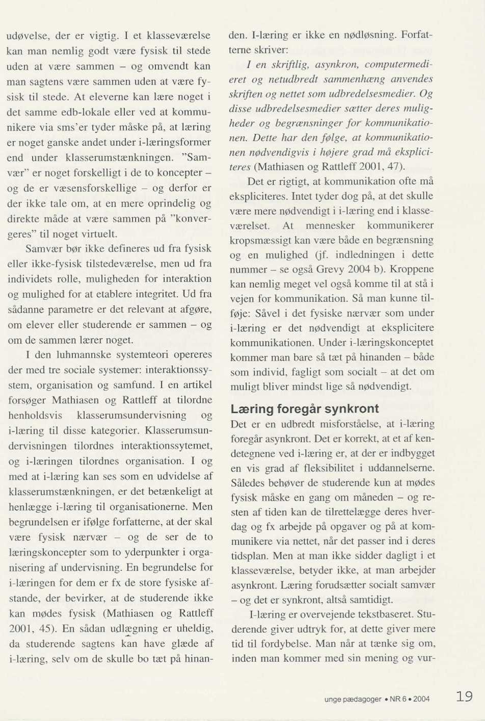 Side 6 af I-læring – i for interaktion, integritet og individualitet